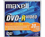 mini DVD-R Maxell 1,46GB (30 min) для видеокамер в квадратном картридже